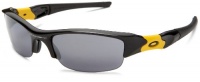 Oakley Men's Flak Jacket LIVESTRONG Sunglasses,Jet Black Frame/Black Lens,one size