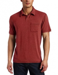 prAna Men's Crosshatch Polo Shirt