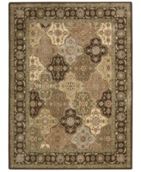 Drawing inspiration from famed area rugs of ancient Persia, the Somerset area rug boasts an intricate medallion panel motif that transforms the look of any room with alluring detail. Bearing the rich patina of premium-quality Opulon™ yarns, it boasts a densely woven and strikingly luxurious pile that's ultra-soft and oh-so pleasing to the eye.