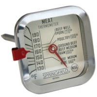 Cook Rite, 90304, Meat Thermometer, Stainless Steel