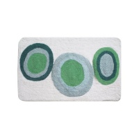 InterDesign Kiko Rug, Blue/Green