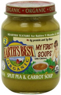 Earth's Best 3rd Foods, My First Soups Variety Pack, 6-Ounce Jars (Pack of 8)