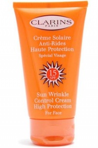 Clarins Sun Wrinkle Control Cream Very High Protection Spf 15 Unisex Spf Cream, 2.7 Ounce