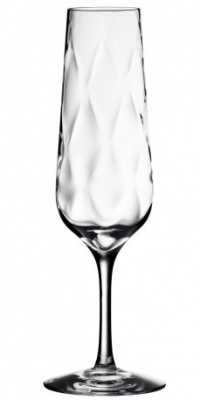 Orrefors Dizzy Diamond Stemware Flute