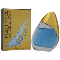 Nautica Aqua Rush Gold Eau de Toilette Spray for Men, 1.7 Ounce