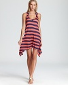 Just Splendid: The brand takes a nautical-inspired coverup dress beyond shipshape.