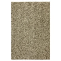 Townhouse Rugs Trendy Oyster 5-Feet  by 8-Feet  Shag Rug