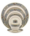 For nearly 150 years, Lenox has been renowned throughout the world as a premier designer and manufacturer of fine china. The formal Autumn pattern expresses the joy of gracious living and entertaining, in an exquisitely simple design on heirloom-quality ivory bone china banded in gold.