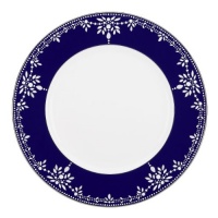 Lenox Marchesa Couture Dinner Plate, Empire Pearl Indigo