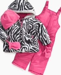 Let it snow! She'll love bundling up and going out to play in this snow set from Carter's.