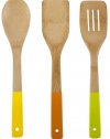 Core Bamboo 2964 Colorful Essentials Bamboo Utensil Set, Miami