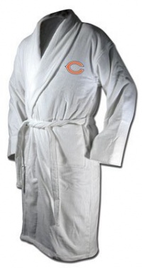 NFL Chicago Bears Cotton Robe (Orange, One Size)