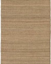 Area Rug 2x4 Rectangle Natural Fiber Natural Color - Surya Jute Natural Rug from RugPal