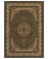 Offering timeless Persian-inspired patternwork in a simply stunning green and gold palette, the Tamena area rug from Couristan brings intricate beauty to your floors. Woven of heat-set Courton™ polypropylene, a synthetic fiber that's meticulously crafted for durability.