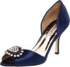 Badgley Mischka Women's Lacie Pump,Navy,8.5 M US