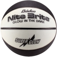 Baden Nite Brite Official 28.5-Inch Glow in the Dark Rubber Basketball