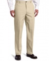 Dockers Men's Mobile Pocket Khaki D4 Relaxed Fit Flat Front Pant, Dockers Khaki, 33x32