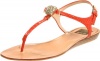 Dolce Vita Women's Isolde Sandal, Melon Snake, 6 M US