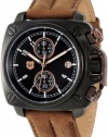 Andrew Marc Men's A10101TP Heritage Cargo 3 Hand Chronograph Watch