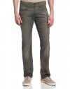 Hudson Men's Byron 5 Pocket Straight, Olive Vintage, 32