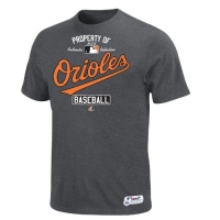 MLB Baltimore Orioles T-Shirt, Grey