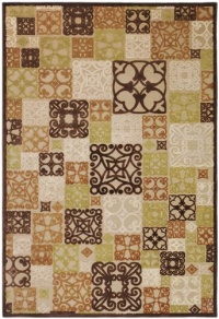 Area Rug 2x3 Rectangle Transitional Chocolate Color - Surya Basilica Rug from RugPal