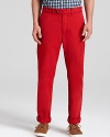 Bring color to your wardrobe with Jack Spade's classic cuffed pants in a vibrant hue.