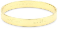 Kate Spade New York Bride Engraved Bangle Bracelet