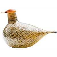 iittala Birds of Toikka Mouthblown Glass Bird, Summer Grouse