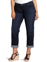 James Jeans Women's Plus-Size Neo Beau Z Jean, Gossip, 18W