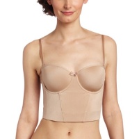 Le Mystere Women's Soiree Short Line Bustier Bra, Natural, 38 D