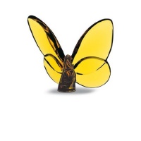 Baccarat, Lucky Butterfly, Topaz / Amber