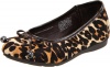 Cole Haan Kids Air Tali Ballet Flat (Little Kid/Big Kid),Cheetah,2 M US Little Kid