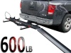 TMS T-MC-M800C 600-Pound Heavy Duty Motorcycle Sport Bike Hitch Carrier Hauler Rack with Loading Ramp