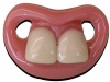 Billy Bob Two Front Teeth Baby Pacifier, Pink Lips