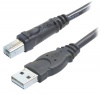 Belkin F3U133-20INCH USB A to B Device Cable (Gray)