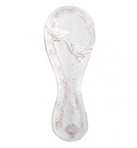 VIETRI BELLEZZA White Spoon Rest