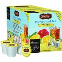 Keurig Celestial 16 Sweetened Lemon Perfect Iced Tea K-Cups