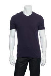 Alfani Red Purple V-Neck T-Shirt , Size Medium