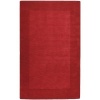 Mystique Red Border Rug Rug Size: Square 8'