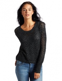 Kensie women's Long Sleeve Novelty Knit Pullover