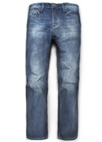 H.E. By Mango Men's Straight-Fit Robert Washed Jeans - Robert7