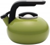 KitchenAid Teakettle Porcelain Enamel on Steel Curling Kettle, 1-1/2-Quart, Green Apple