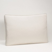 Hudson Park Collection Prism Quilted Ivory Standard Pillow Sham