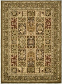 Safavieh Lyndhurst Collection LNH217A Area Rug, 9-Feet by 12-Feet, Green