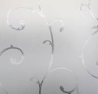 Etched Lace Window Film 24-by-36-Inch