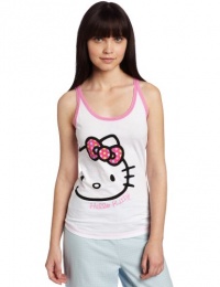 Hello Kitty Women's Fluffy Cuite Tank Top, Pink, Small