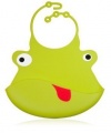 Ulubulu Silicone Bib, Duke the Frog