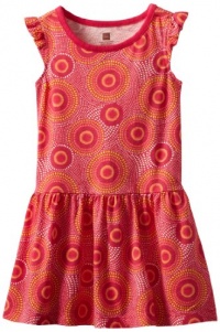 Tea Collection Girls 2-6X Elim Flutter Dress, Camille Pink, 2