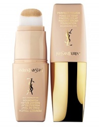 Radiant brush foundation. Innovative design delivers a flawless finish in a simple and unique way for a professional makeup artist finish. Baby-skin complex helps hydrate and comfort Ampli Light+ boosts radiance Bio-protection protects against UVA damage With one stroke, skin appears even, smooth, luminous Non-comedogenic formula For all skin types 1.3 oz.